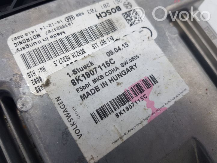 Audi A4 S4 B8 8K Sterownik / Moduł ECU 8K1907115C