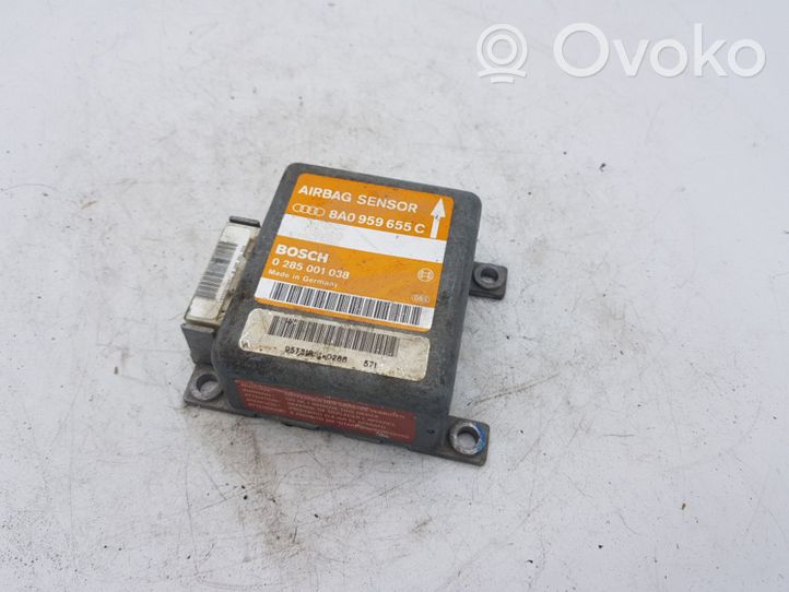 Audi A6 S6 C4 4A Oro pagalvių valdymo blokas 8A0959655C