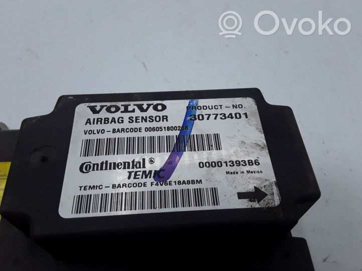 Volvo V50 Turvatyynyn ohjainlaite/moduuli 30773401