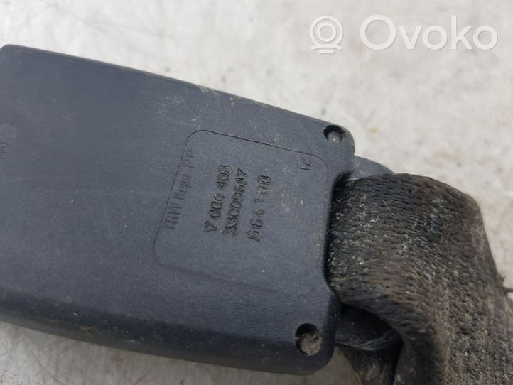 BMW 3 E46 Boucle de ceinture de sécurité arrière 7009403