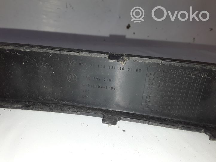 Skoda Octavia Mk2 (1Z) Modanatura separatore del paraurti anteriore 1Z0807718