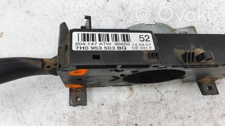 Skoda Roomster (5J) Interruptor/palanca de limpiador de luz de giro 7H0953503BQ