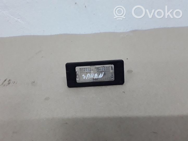 Volkswagen Sharan Éclairage de plaque d'immatriculation 5N0943021