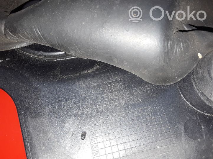 Hyundai Santa Fe Engine cover (trim) 2924027800