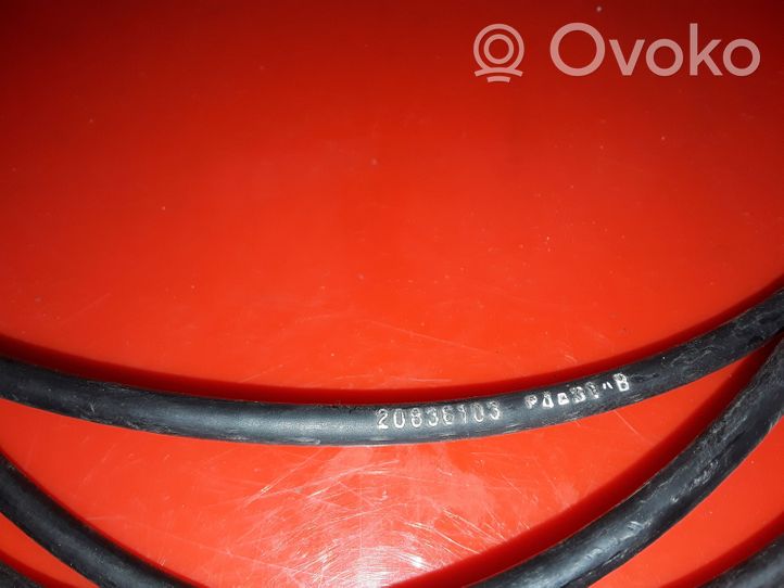 Opel Zafira C Système poignée, câble pour serrure de capot 20836103