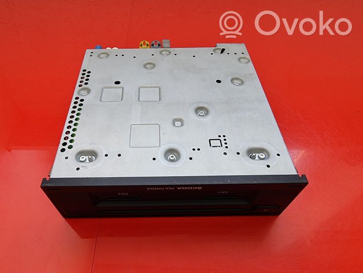 Skoda Octavia Mk3 (5E) Stacja multimedialna GPS / CD / DVD 5E0035043