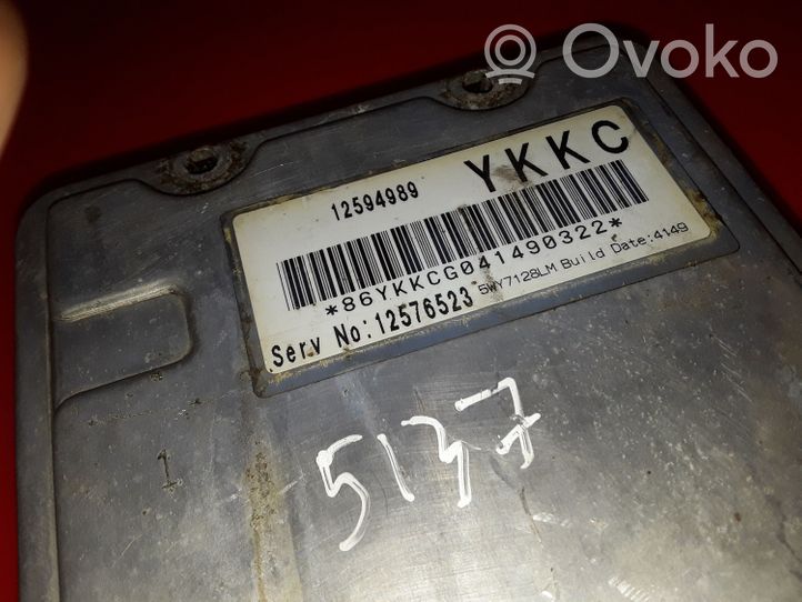 Cadillac SRX Sterownik / Moduł ECU 12576523