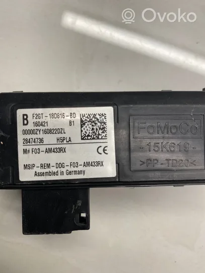 Ford S-MAX Module de contrôle sans clé Go F2GT18D816BD