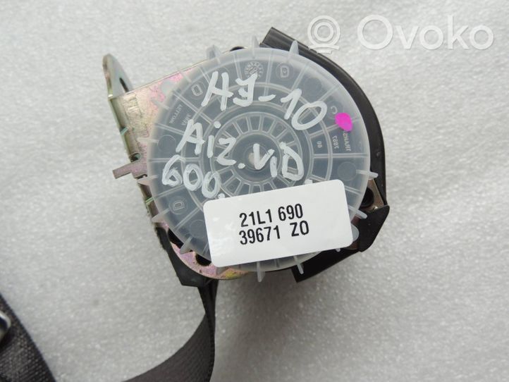 Opel Astra J Middle seatbelt (rear) 13380241