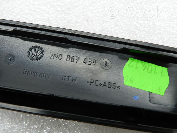 Volkswagen Sharan Rivestimento del vano portaoggetti del cruscotto 7N0867439