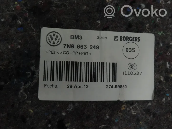 Volkswagen Sharan Sedile posteriore 7N0885805E