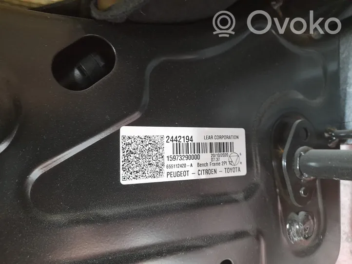 Toyota Proace Sièges de deuxième rang 15973290000