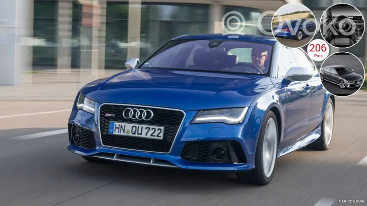 Audi RS7 C7 Priekio detalių komplektas 