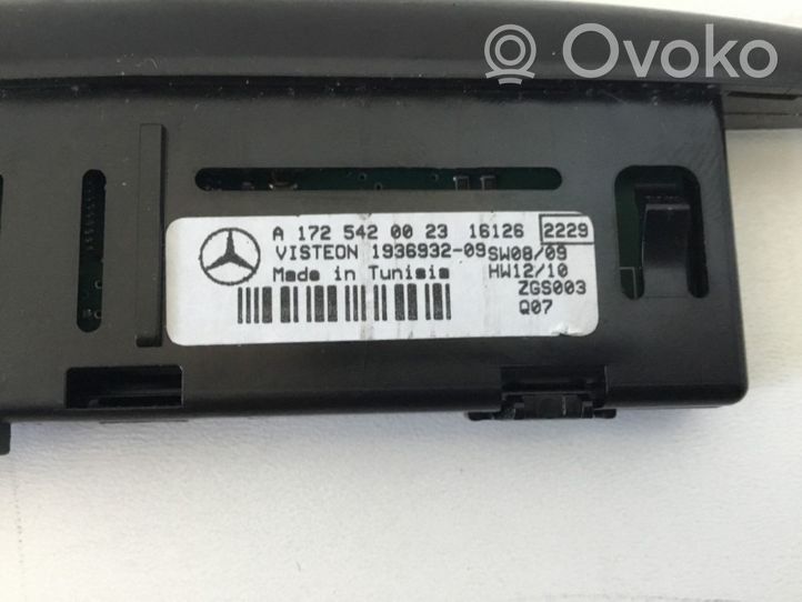 Mercedes-Benz GLE (W166 - C292) Parking PDC sensor display screen A1725420023