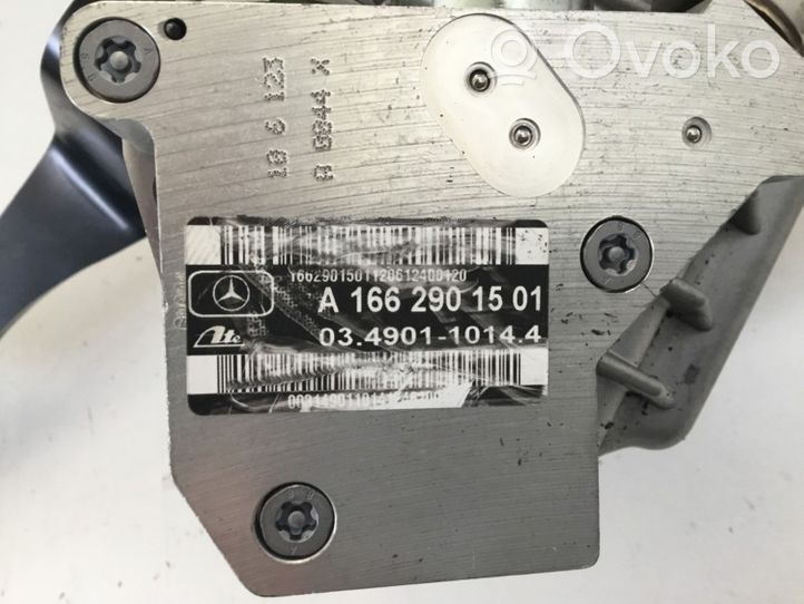 Mercedes-Benz GLE (W166 - C292) Brake pedal A1662901501