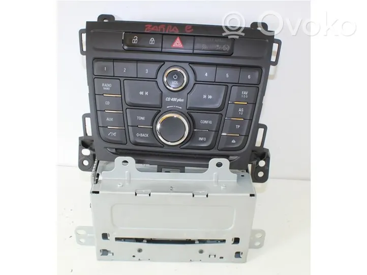 Opel Zafira C Radio/CD/DVD/GPS-pääyksikkö 22976602