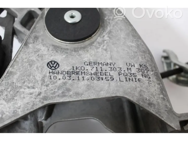 Volkswagen Golf VI Leva di rilascio del freno a mano 1K0711303M