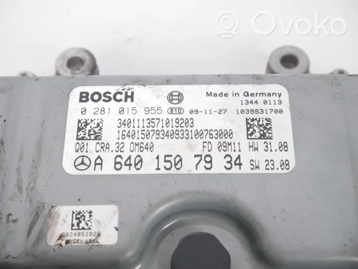 Mercedes-Benz B W245 Sterownik / Moduł ECU 0281015955