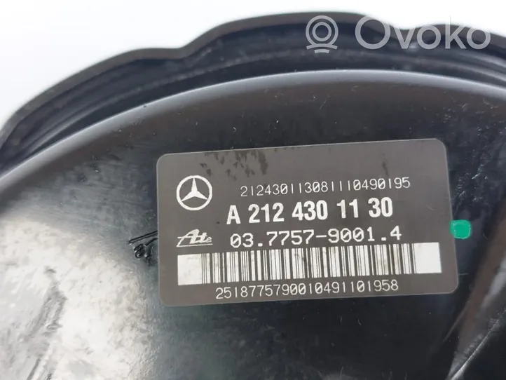 Mercedes-Benz E AMG W212 Wspomaganie hamulca A2124303130