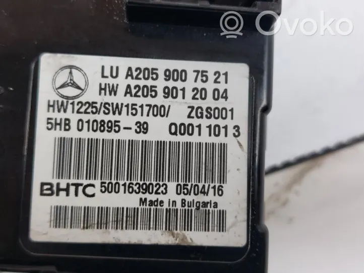 Mercedes-Benz C AMG W205 Sterownik / Moduł ECU A2059007521