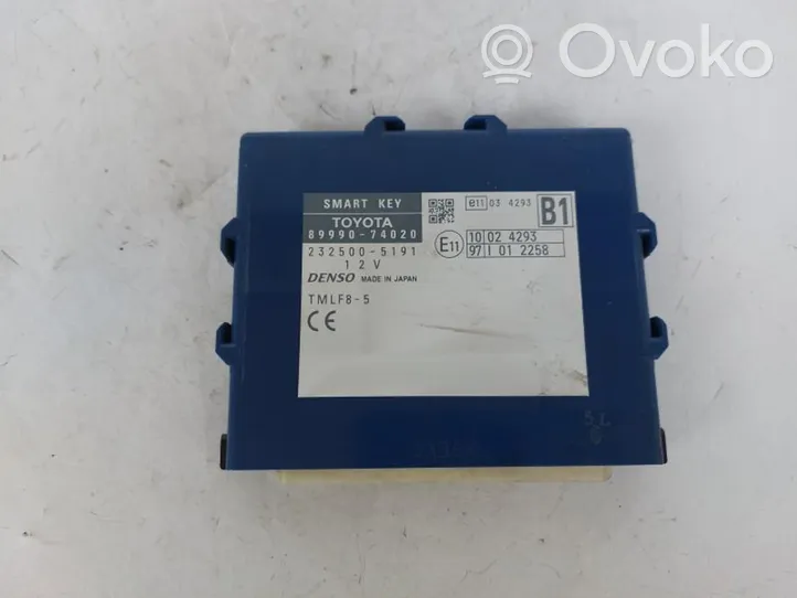 Toyota iQ Dzinēja vadības bloks 8999074020