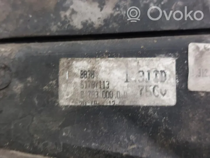 Fiat 500 Valve électromagnétique 51787113