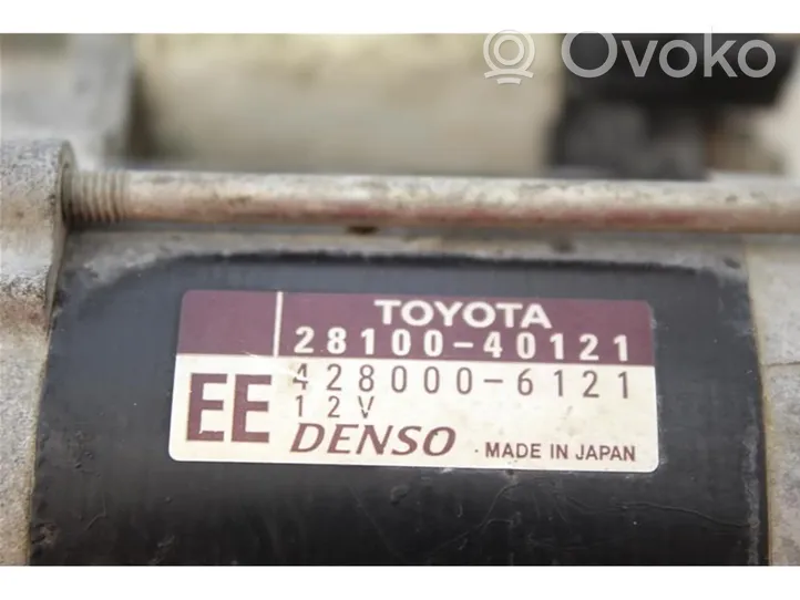 Toyota iQ Motorino d’avviamento 2810040121