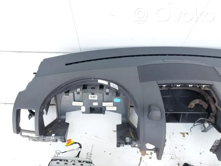 Volkswagen Touareg I Oro pagalvių komplektas su panele 3D0909601F