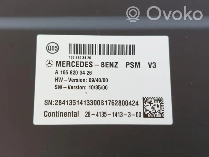 Mercedes-Benz GLS X166 Muut ohjainlaitteet/moduulit A1668203426