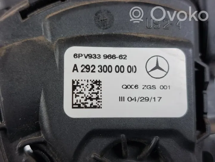 Mercedes-Benz GLS X166 Kaasupoljin A2923000000