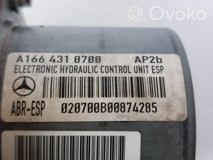 Mercedes-Benz GLS X166 Pompe ABS A1669014100
