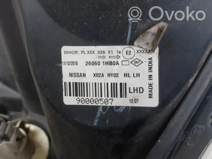 Nissan Micra Передняя фара 260603HN1A