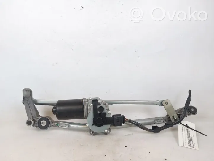 BMW 3 E90 E91 Etupyyhkimen vivusto ja moottori 61617161711