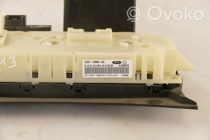 Ford Kuga II Interior fan control switch CJ5T19980