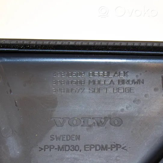 Volvo V60 Cornice di rivestimento della regolazione del sedile della portiera anteriore 39810509