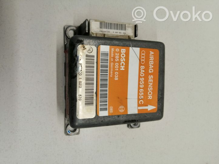 Audi A6 S6 C4 4A Oro pagalvių valdymo blokas 8A0959655C