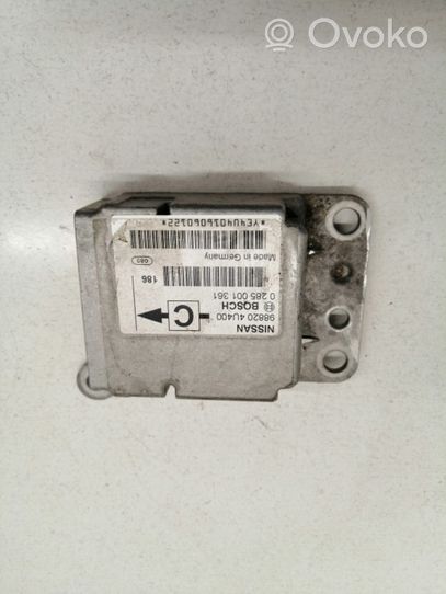 Nissan Almera Tino Airbag control unit/module 988204U400