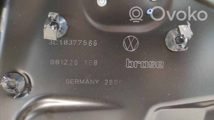 Volkswagen PASSAT B6 Etuoven ikkunan nostin moottorilla 1K0959702Q