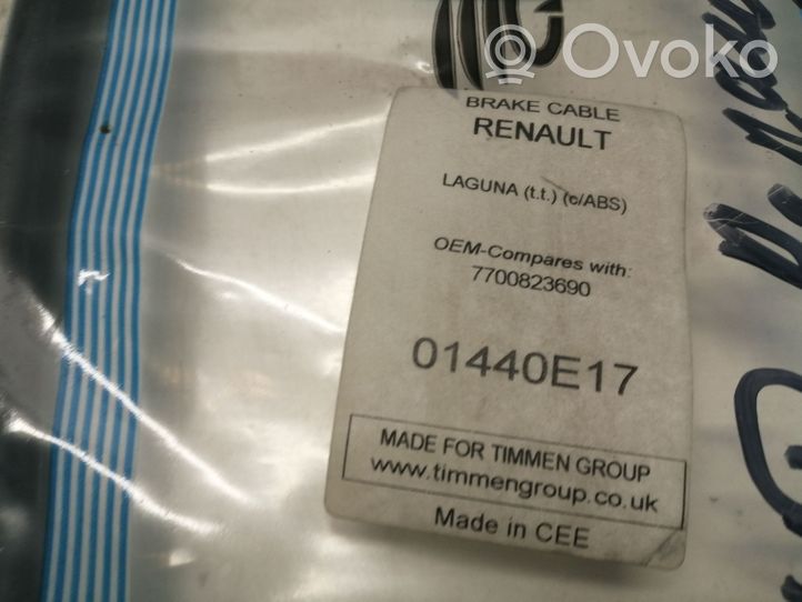 Renault Laguna I Cavo di rilascio del freno a mano 01440E17