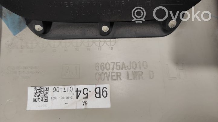 Subaru Outback Garniture panneau inférieur de tableau de bord 66075AJ010