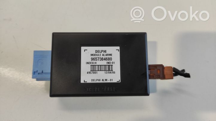 Citroen C6 Alarm control unit/module 9657384680