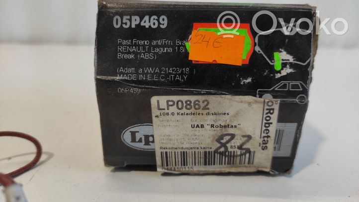 Renault Laguna I Brake pads (front) LP0862