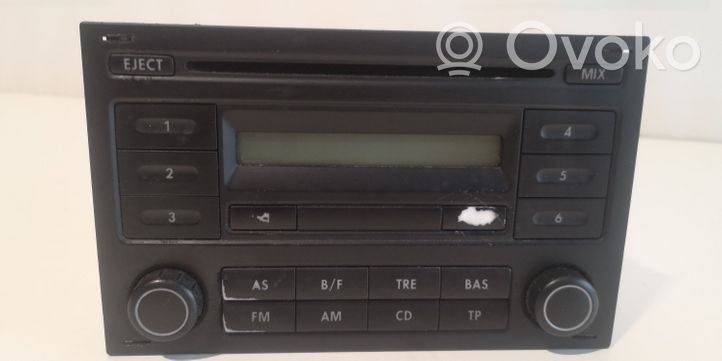 Volkswagen Fox Unidad delantera de radio/CD/DVD/GPS 7644231360