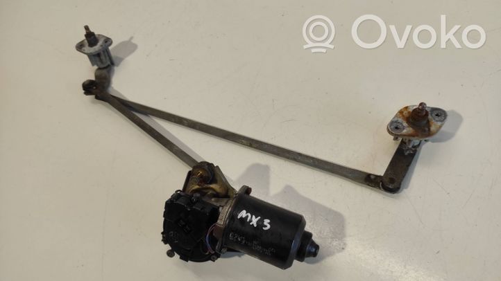 Mazda MX-3 Wischergestänge Wischermotor vorne 8491006764