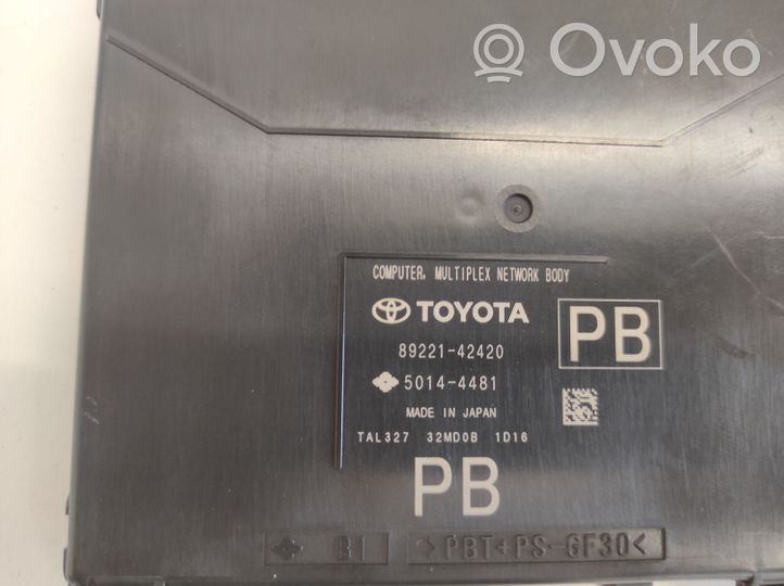 Toyota RAV 4 (XA50) Komfortsteuergerät Bordnetzsteuergerät 8922142420