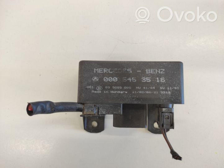 Mercedes-Benz Vito Viano W639 Glow plug pre-heat relay 0005453516