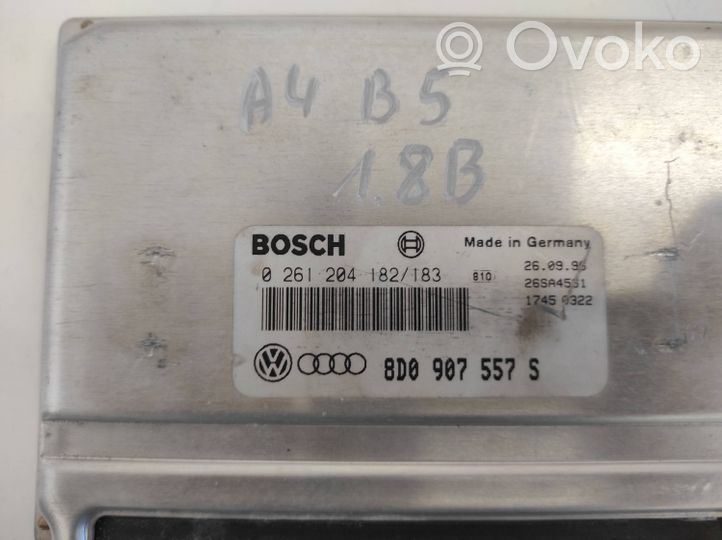 Audi A4 S4 B5 8D Calculateur moteur ECU 8D0907557S