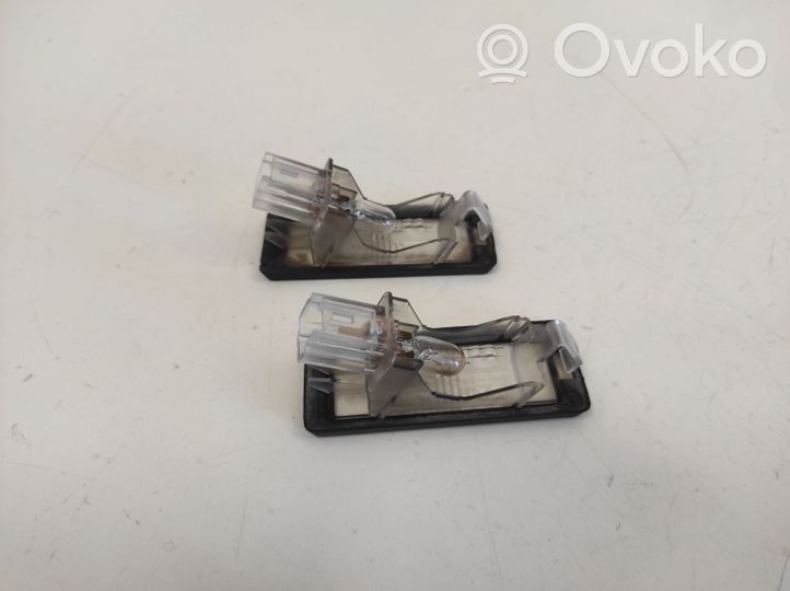 Renault Espace IV Lampa oświetlenia tylnej tablicy rejestracyjnej 8200013577F