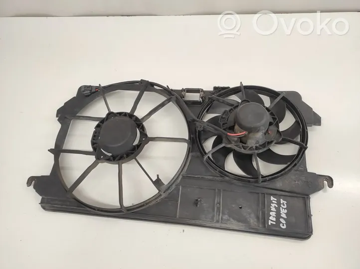 Ford Connect Radiator cooling fan shroud 