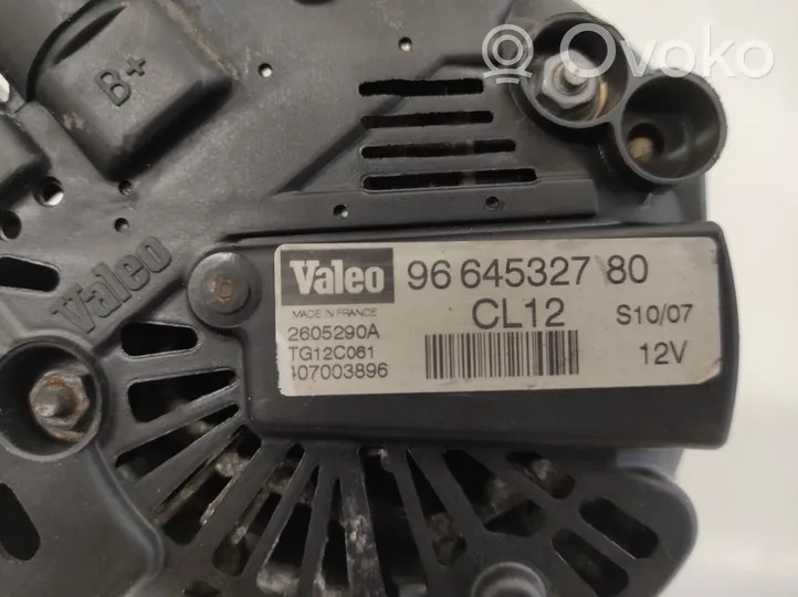 Peugeot 207 CC Alternator 9664532780